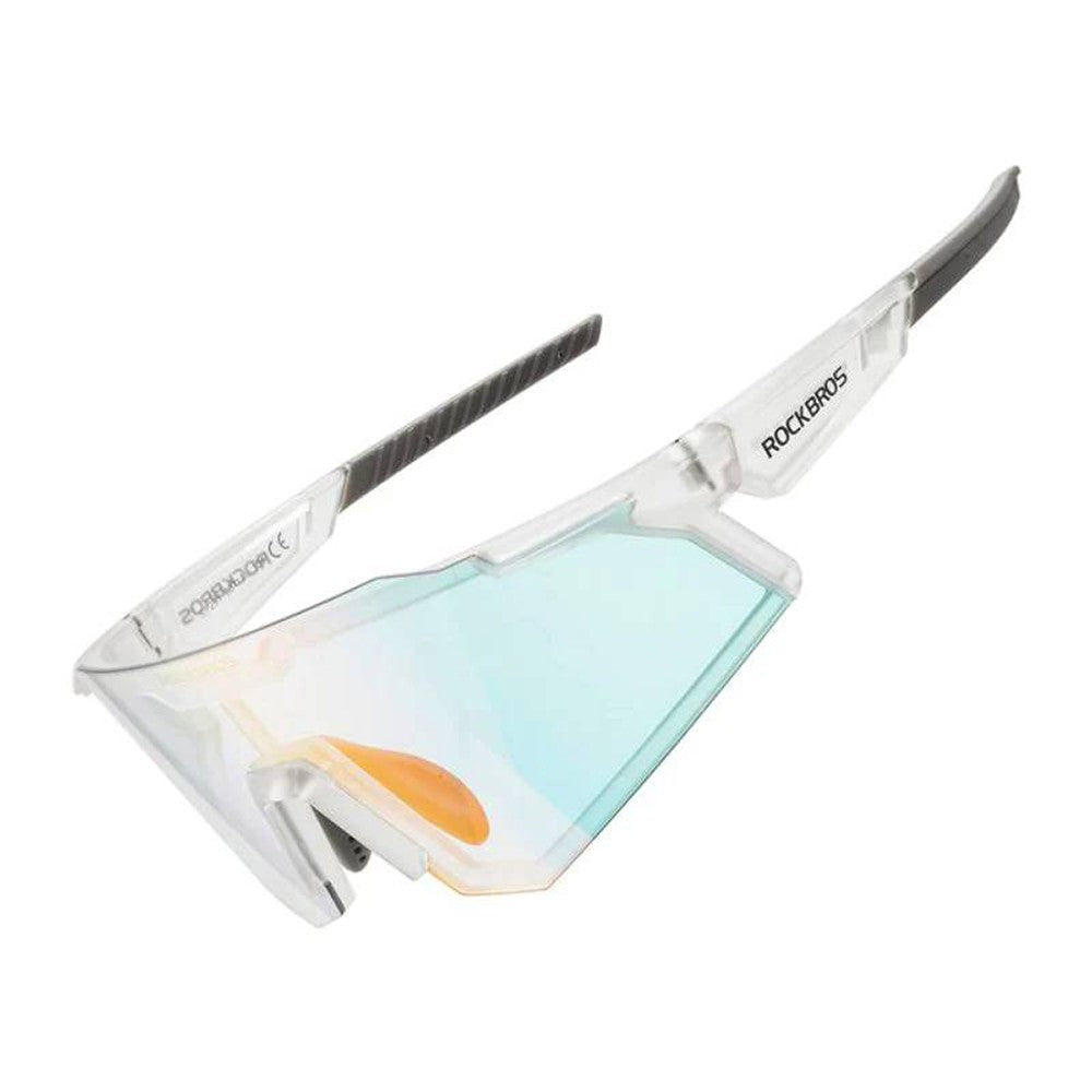 Γυαλιά Ποδηλασίας Rockbros SP291 Photochromic UV400 Λευκά | www.lightgear.gr