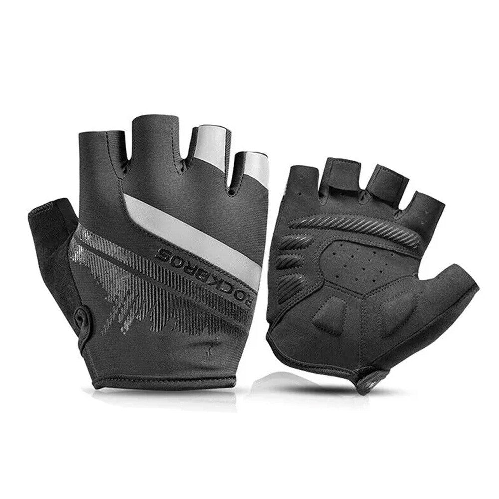 Γάντια Ποδηλασίας Rockbros S247 Μαύρα | www.lightgear.gr
