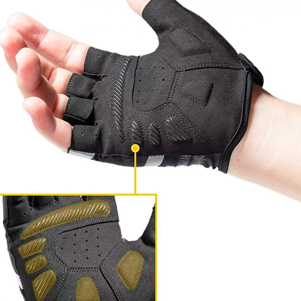 Γάντια Ποδηλασίας Rockbros S247 Μαύρα | www.lightgear.gr