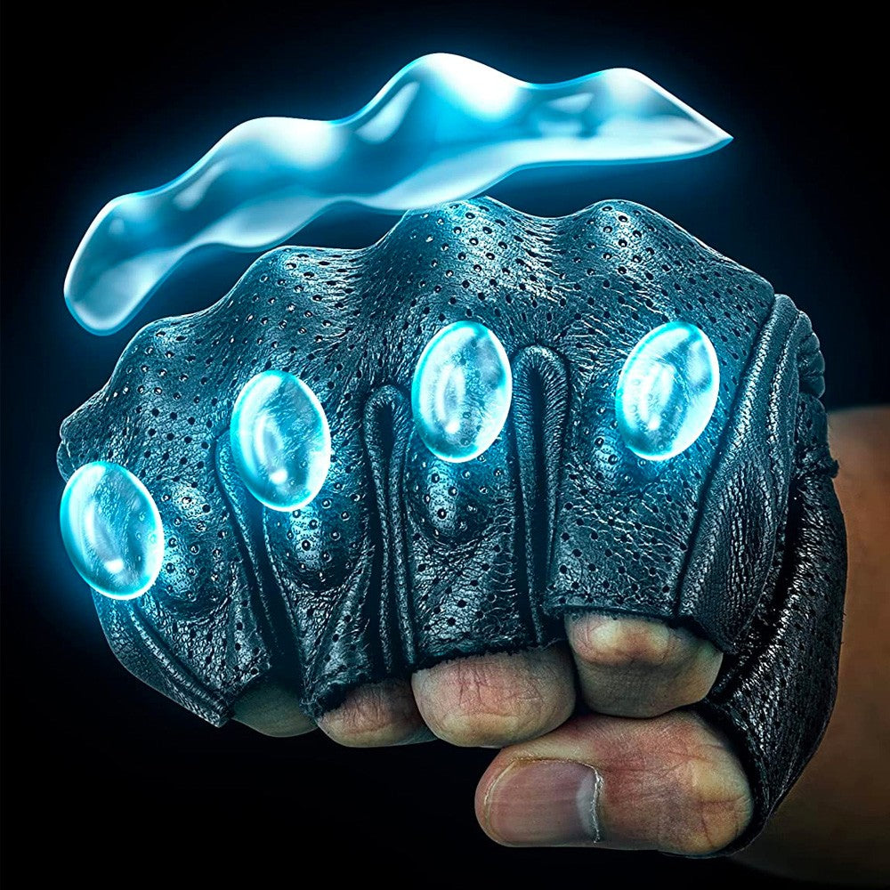 Δερμάτινα Γάντια Μηχανής Rockbros Μαύρο | www.lightgear.gr