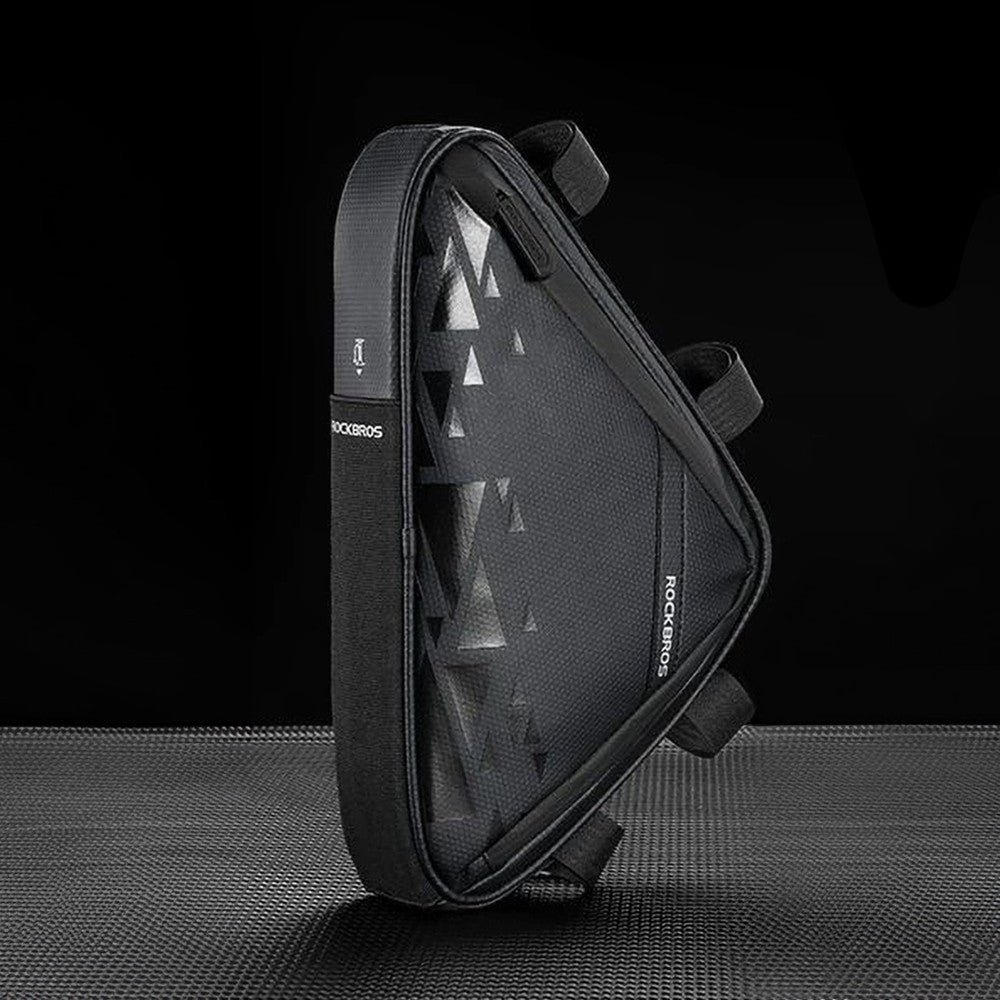 Αδιάβροχο Τσαντάκι Ποδηλάτου Rockbros B39-2 για Frame Μαύρο | www.lightgear.gr