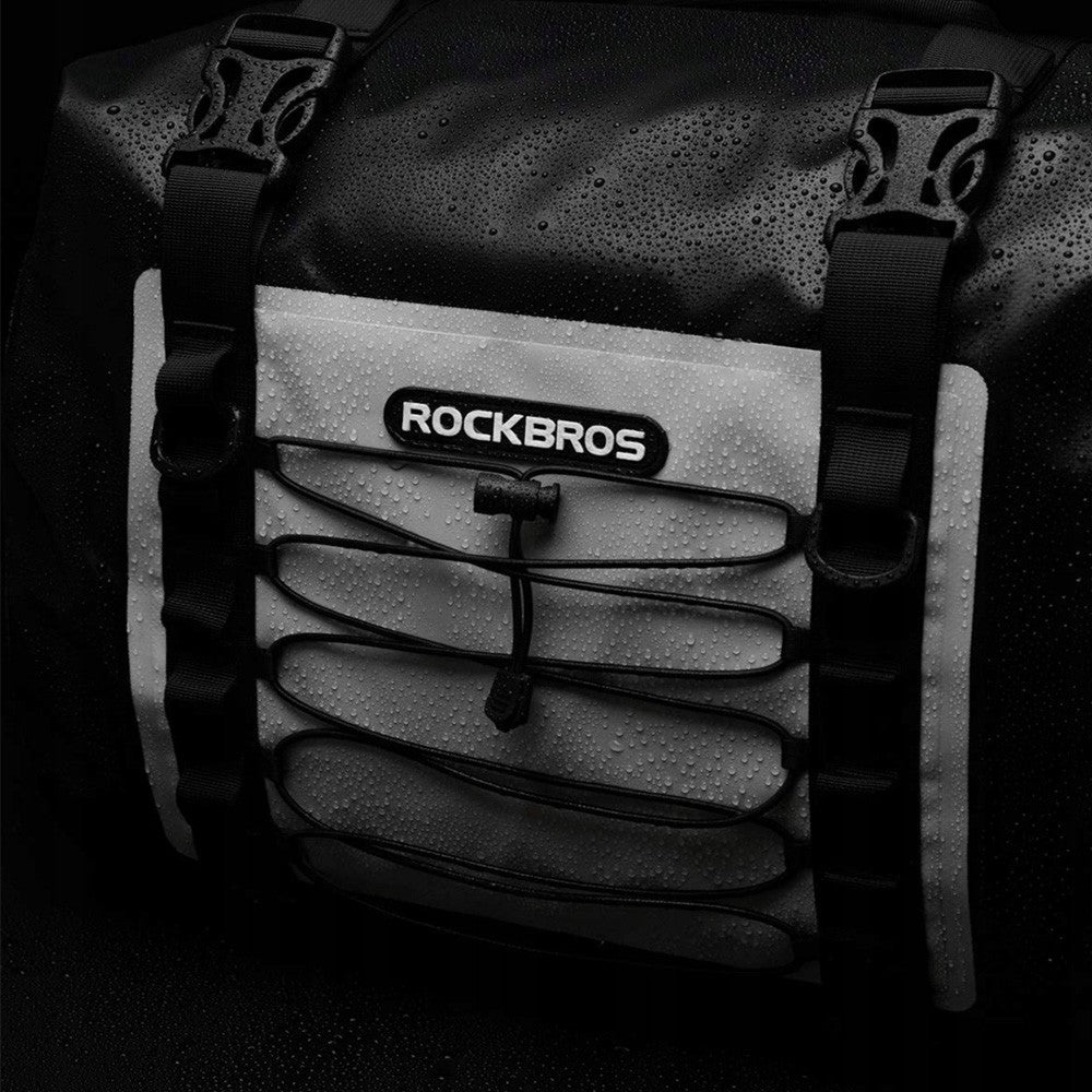 Τσάντα Μοτοσυκλέτας Rockbros AS-010BGR Αδιάβροχη Γκρι | www.lightgear.gr