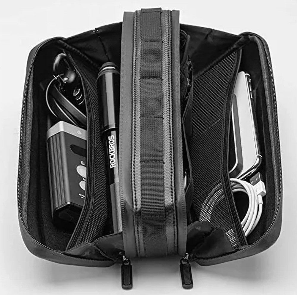 Τσαντάκι Ποδηλάτου Αδιάβροχο Rockbros B67 Μαύρο | www.lightgear.gr