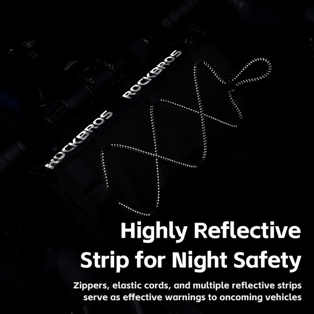 Τσαντάκι Τιμονιού Rockbros 30110030001 Μαύρο | www.lightgear.gr