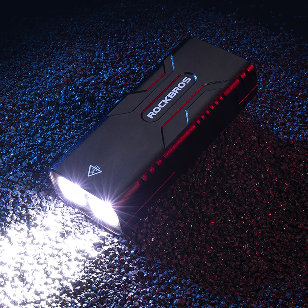 Φως Ποδηλάτου Rockbros 850lm με Powerbank + Καλώδιο USB-C σε USB-A Μαύρο | www.lightgear.gr