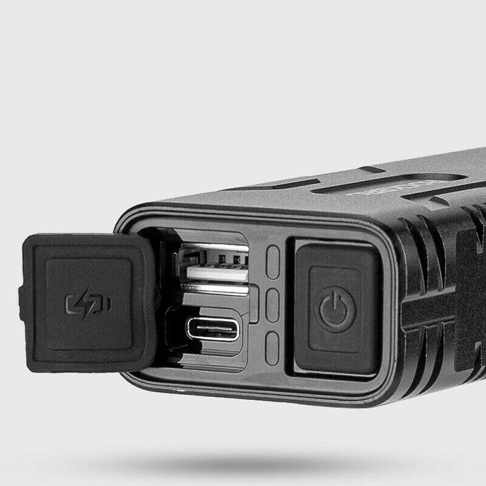 Φως Ποδηλάτου Rockbros 850lm με Powerbank + Καλώδιο USB-C σε USB-A Μαύρο | www.lightgear.gr
