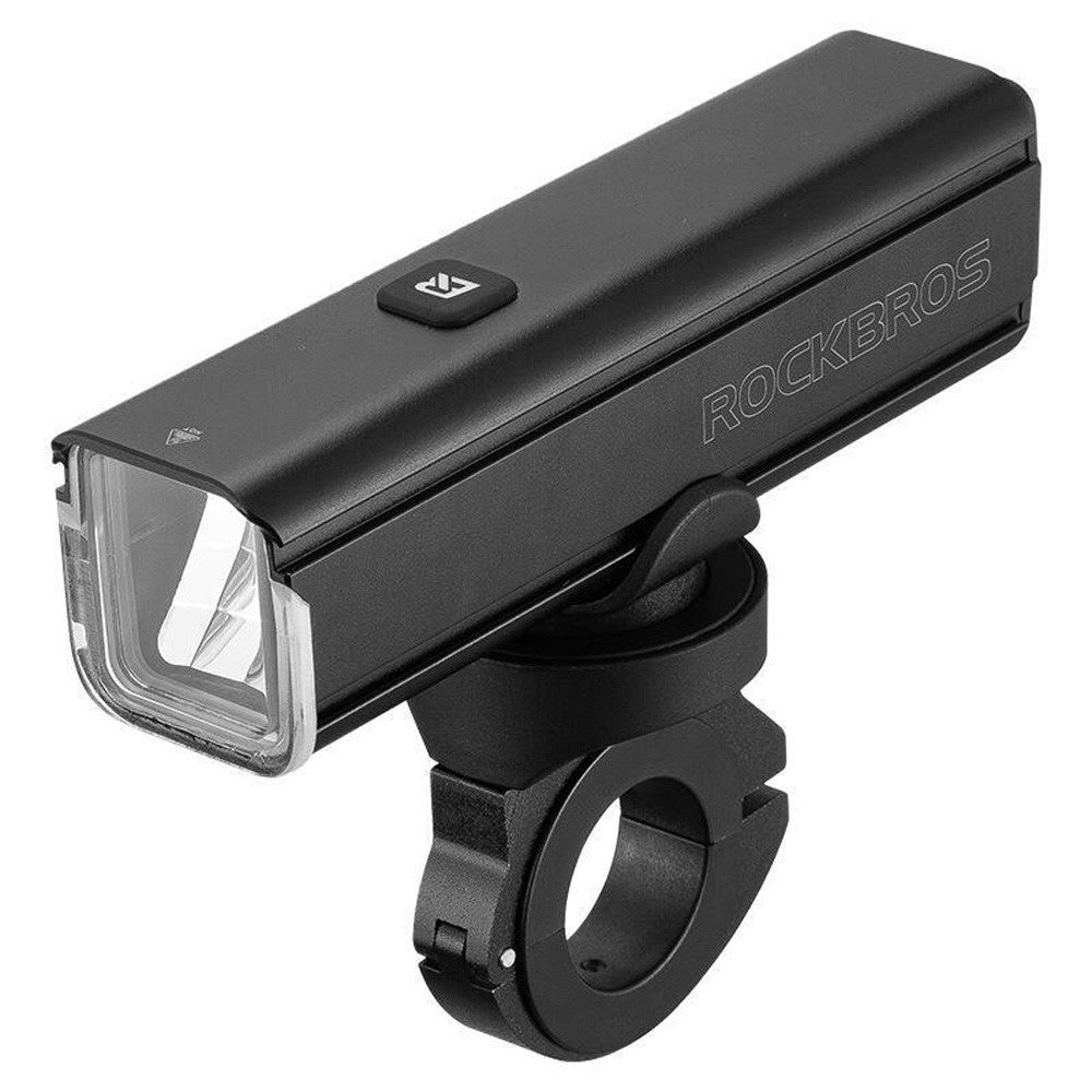 Μπροστινό Φως Ποδηλάτου Rockbros 24610002001 1000lm με USB-C - USB-A Καλώδιο Μαύρο | www.lightgear.gr