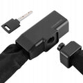 Λουκέτο Ποδηλάτου Rockbros 0.97m με Κλειδί Μαύρο | www.lightgear.gr