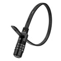 Λουκέτο Ποδηλάτου Rockbros 0.5m Combination Μαύρο | www.lightgear.gr