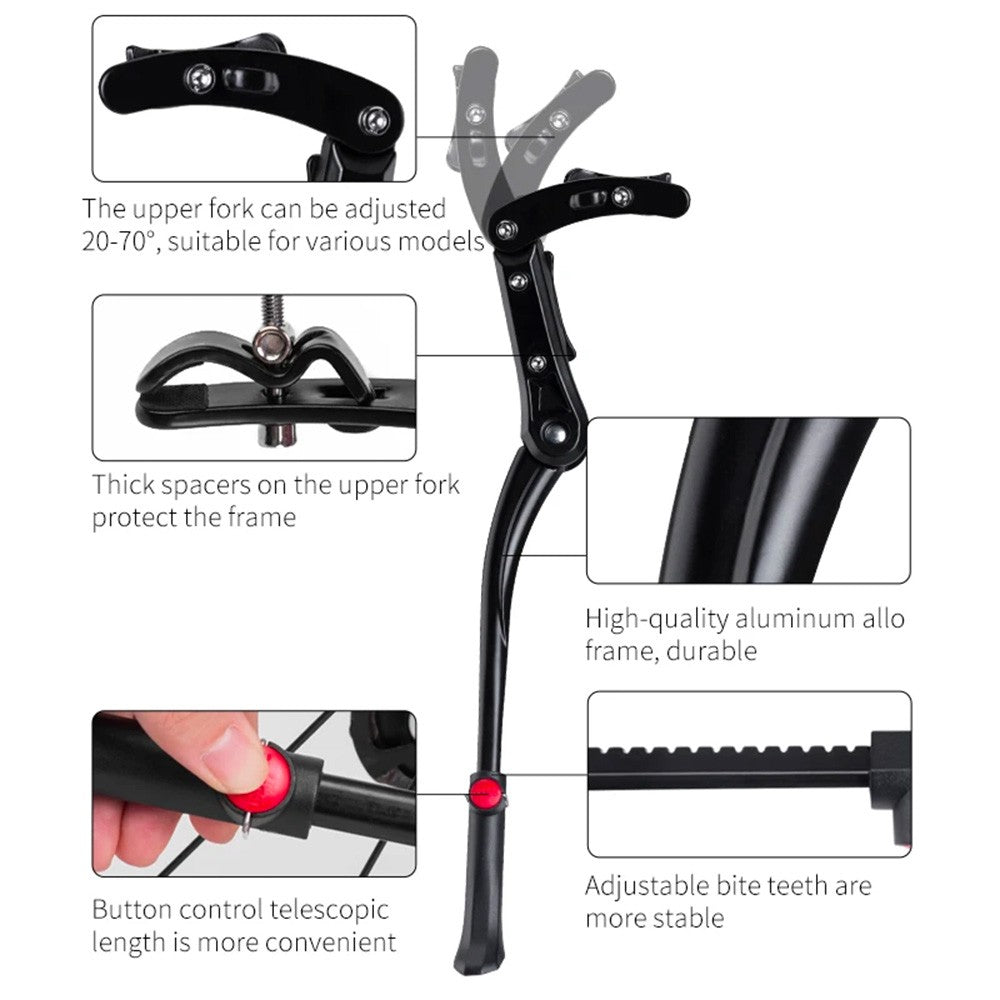Σταντ Ποδηλάτου Rockbros JC1005BK Μαύρο | www.lightgear.gr