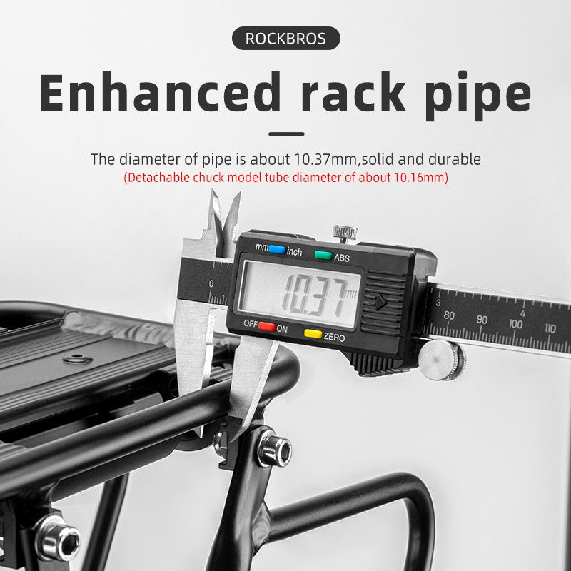 Bicycle Rack με Ράφι Rockbros 33210004001 Μαύρο | www.lightgear.gr