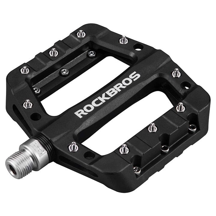 Πετάλια Ποδηλάτου Rockbros 2017-12CBK Nylon Μαύρο 2τεμ | www.lightgear.gr