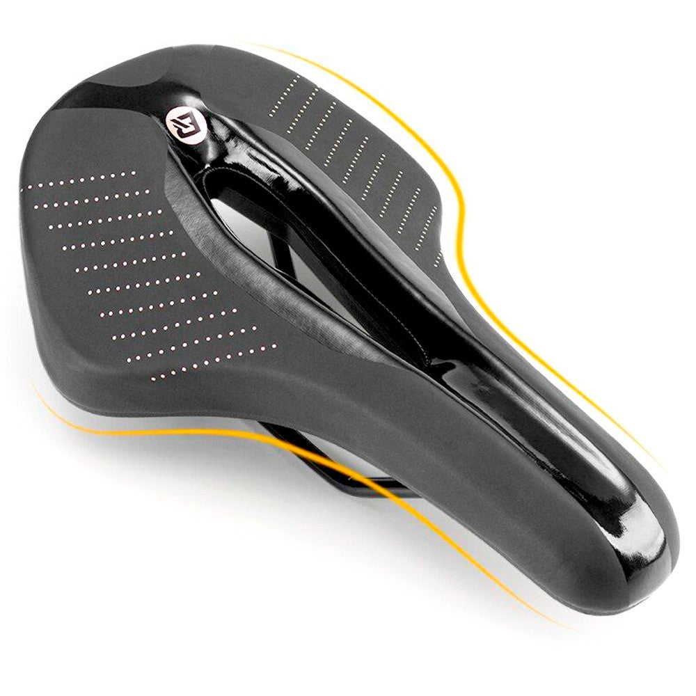 Σέλα Ποδηλάτου Foam Rockbros 38210005001 MTB Μαύρη | www.lightgear.gr