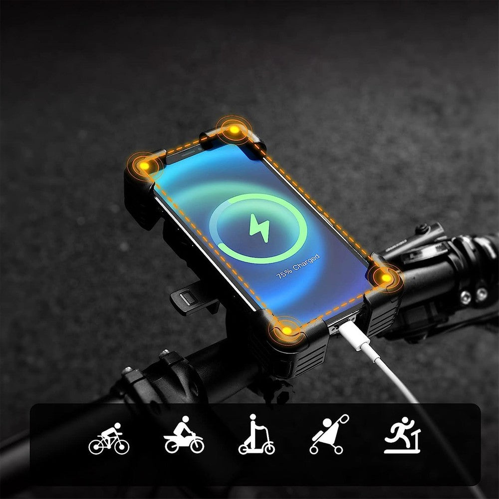 Βάση Κινητού Τιμονιού Rockbros 25210030001 Μαύρη | www.lightgear.gr