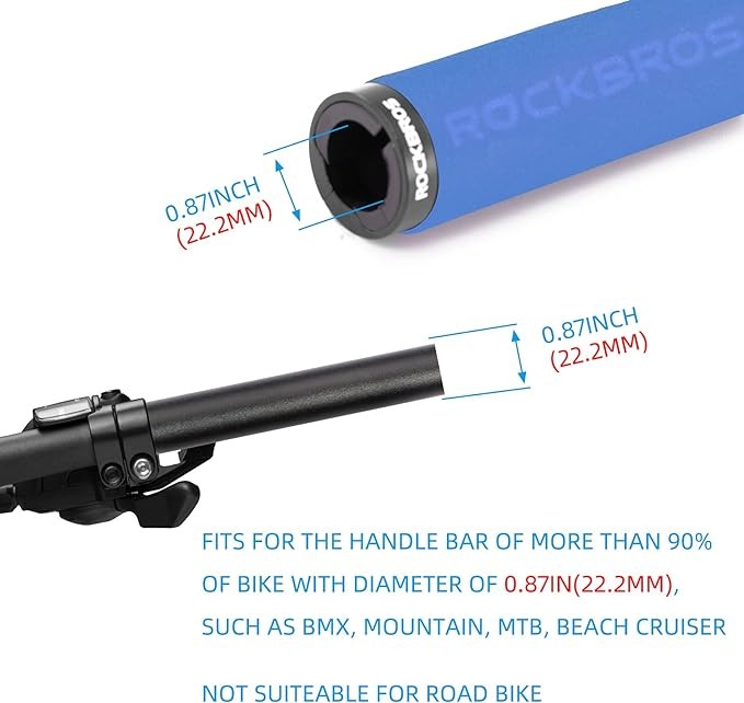 Grips Ποδηλάτου Rockbros Sponge | www.lightgear.gr