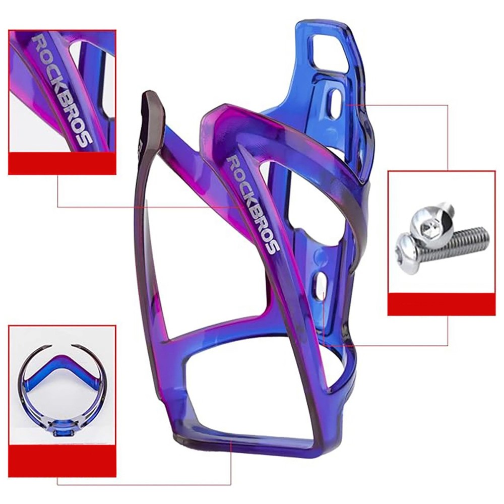 Βάση Παγουριού Ποδηλάτου Rockbros FK338 Μπλε και Μωβ | www.lightgear.gr