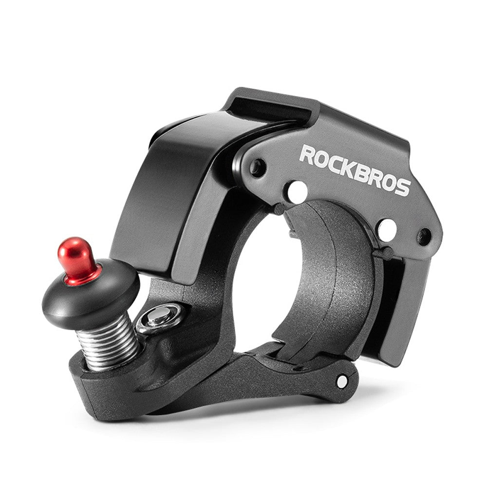 Κουδούνι Ποδηλάτου Rockbros C-Shape Μαύρο | www.lightgear.gr