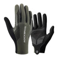 Γάντια Ποδηλασίας Rockbros Shock-Absorbing Πράσινο | www.lightgear.gr