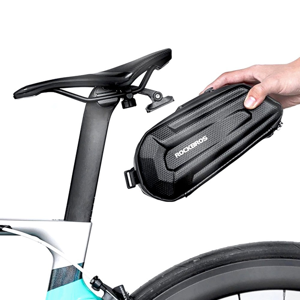 Τσαντάκι Σέλας Ποδηλάτου Rockbros B69 1.8lt με Easy Release System Μαύρο | www.lightgear.gr