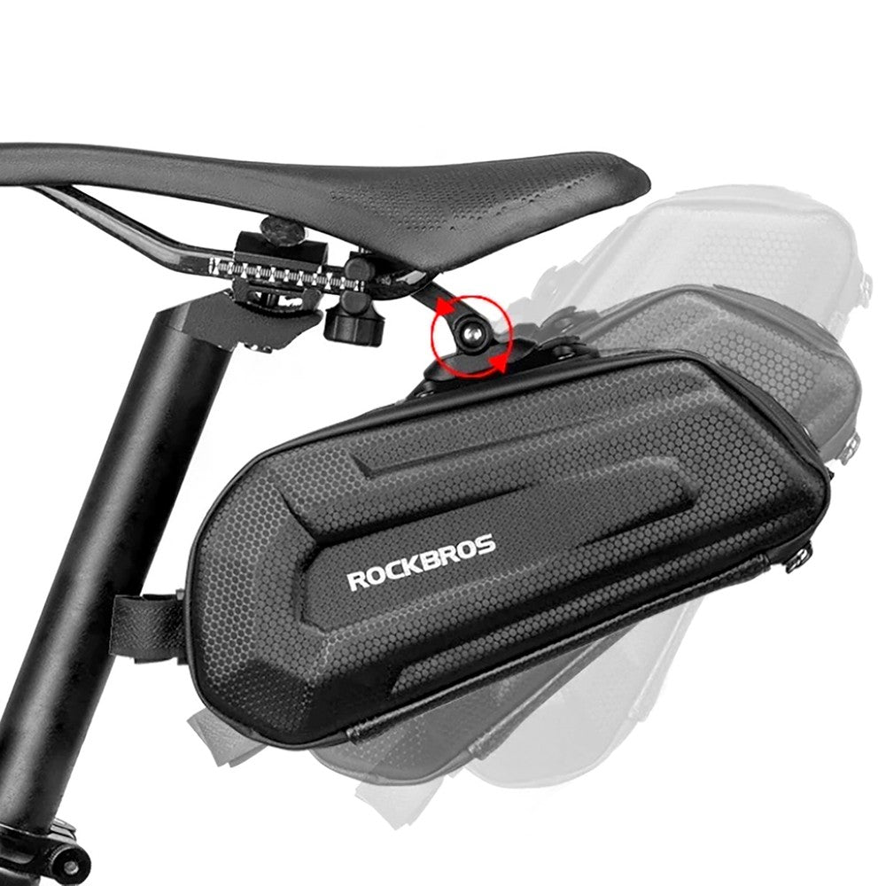 Τσαντάκι Σέλας Ποδηλάτου Rockbros B69 1.8lt με Easy Release System Μαύρο | www.lightgear.gr