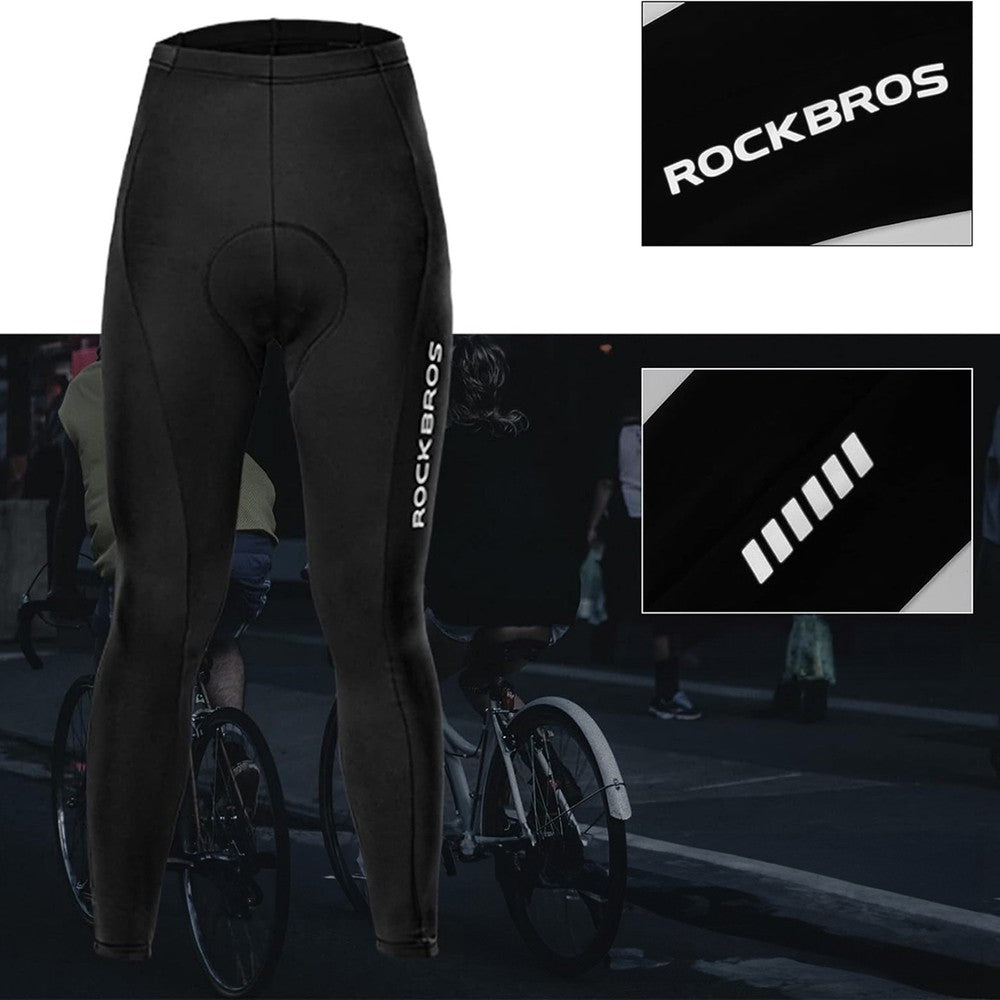 Παντελόνι Ποδηλασίας Rockbros RK2004 Breathable με Insert Μαύρο | www.lightgear.gr