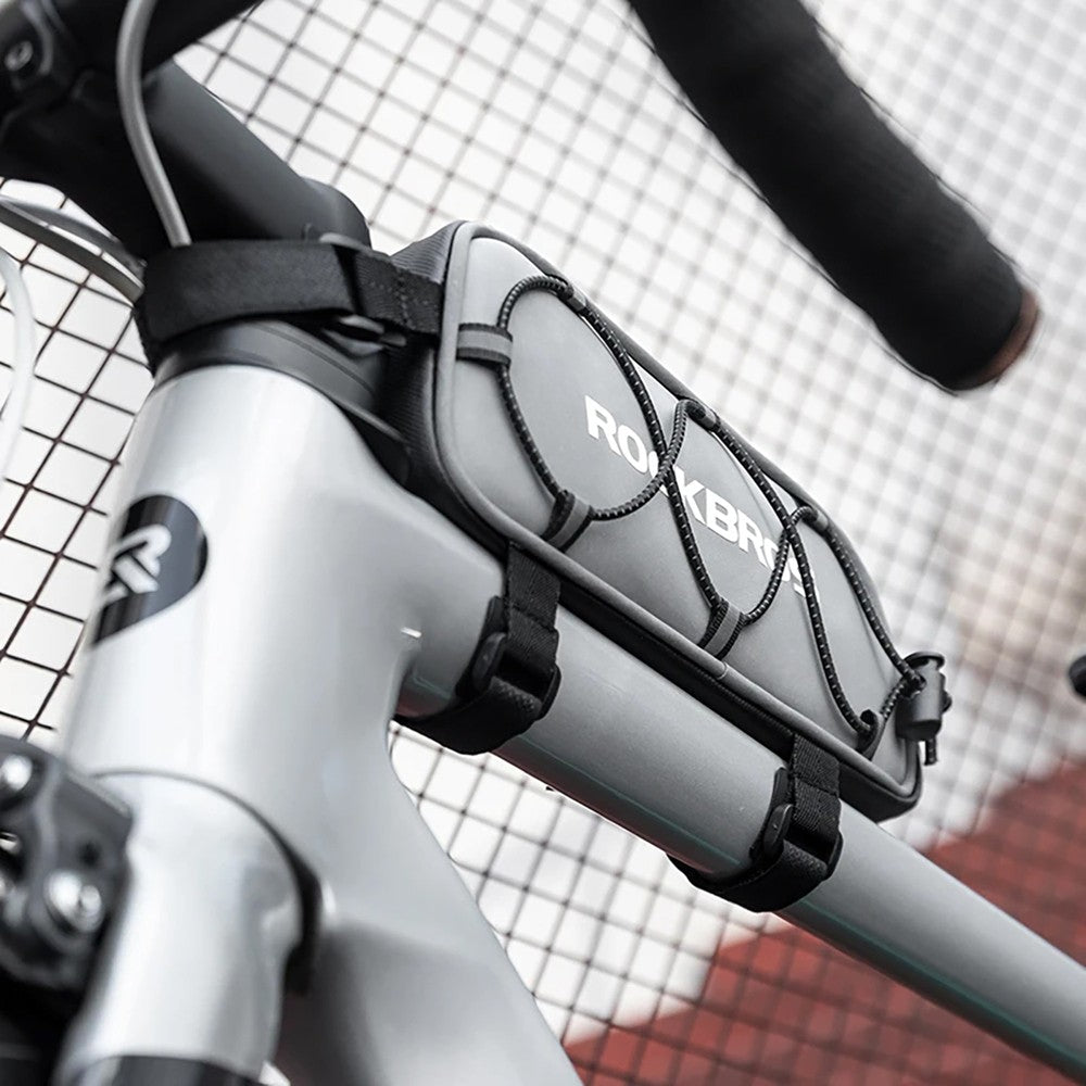 Τσαντάκι Ποδηλάτου Rockbros 0.9lt Ασημί 3012010901 | www.lightgear.gr