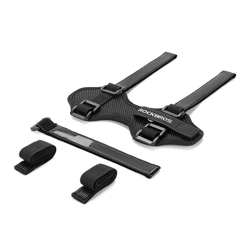 Velcro Bike Strap Rockbros για Bluetooth Speaker ή Water Bottle Μαύρο | www.lightgear.gr