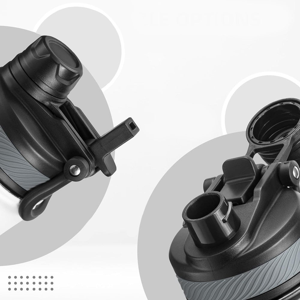 Θερμός Ποδηλάτου Rockbros 650ml Λευκό | www.lightgear.gr