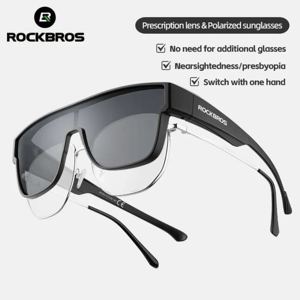 Γυαλιά Ποδηλασίας Polarized Rockbros SP304 Μαύρο | www.lightgear.gr