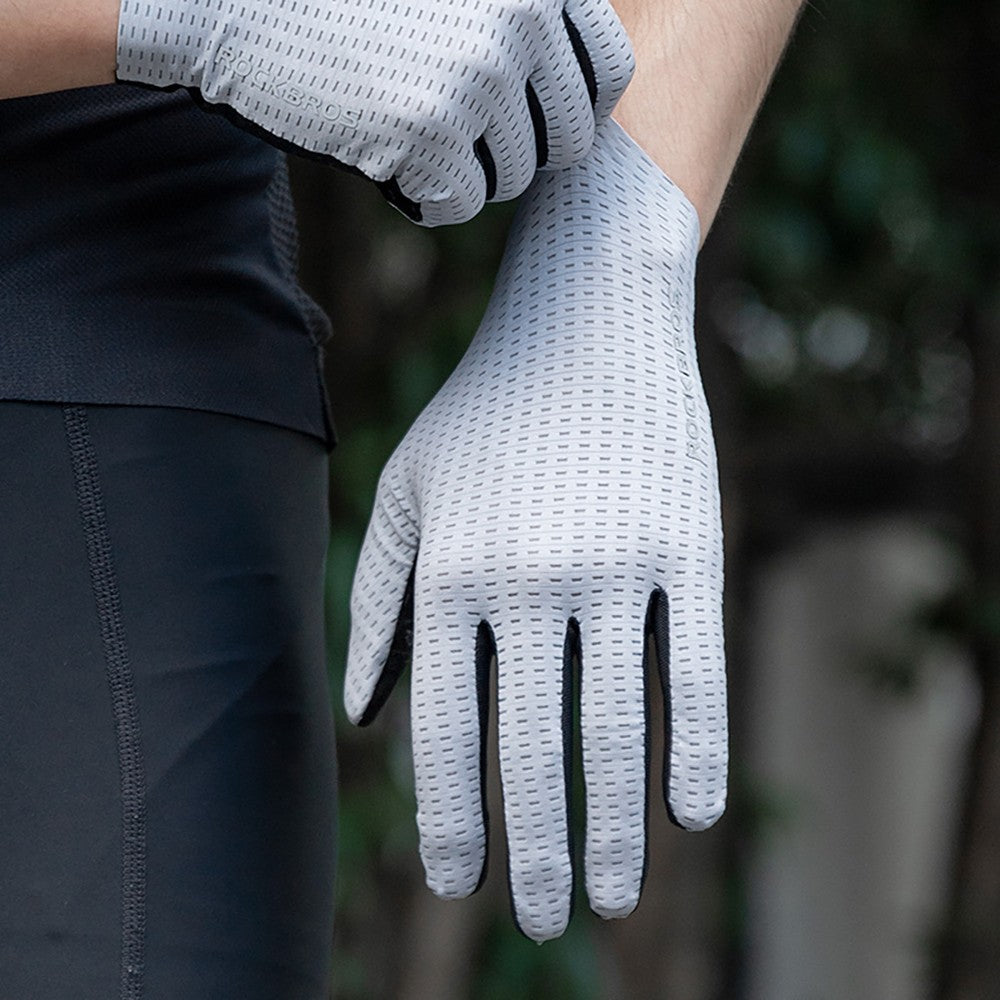 Γάντια Ποδηλασίας Rockbros Full Finger Breathable | www.lightgear.gr