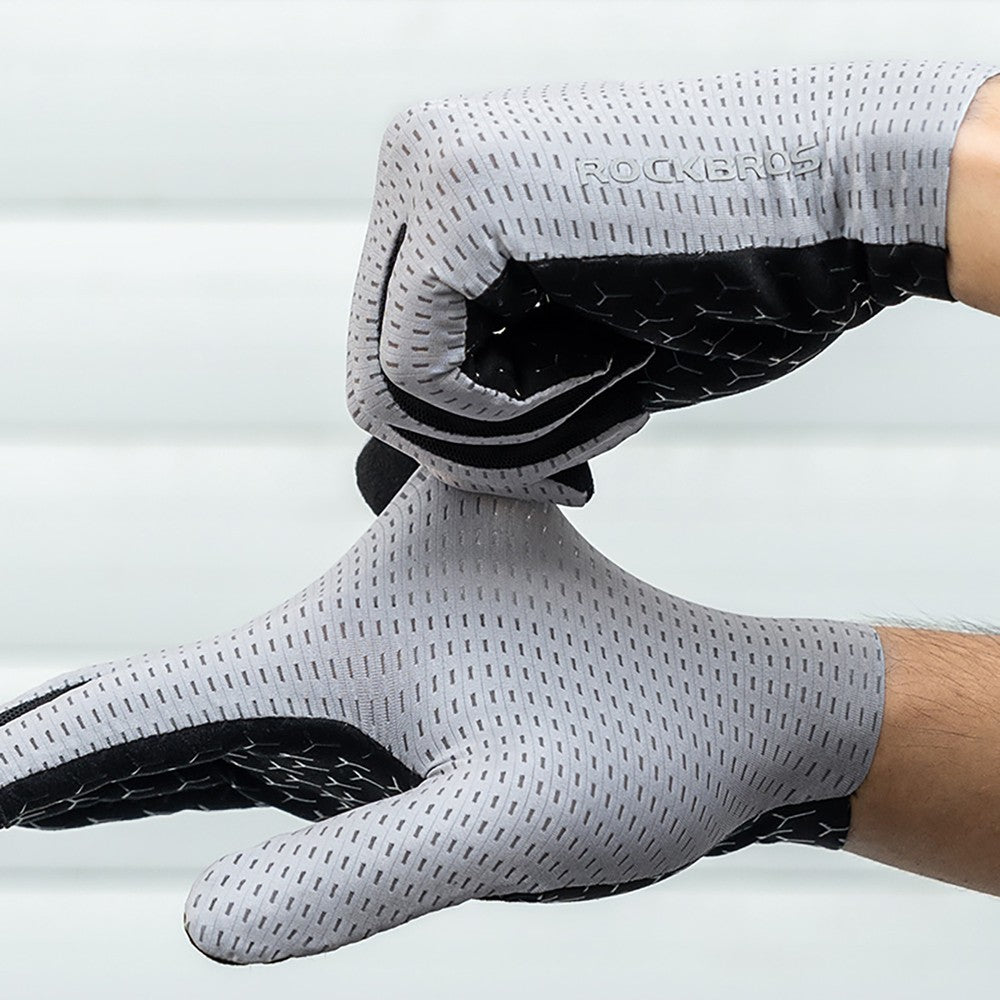 Γάντια Ποδηλασίας Rockbros Full Finger Breathable | www.lightgear.gr