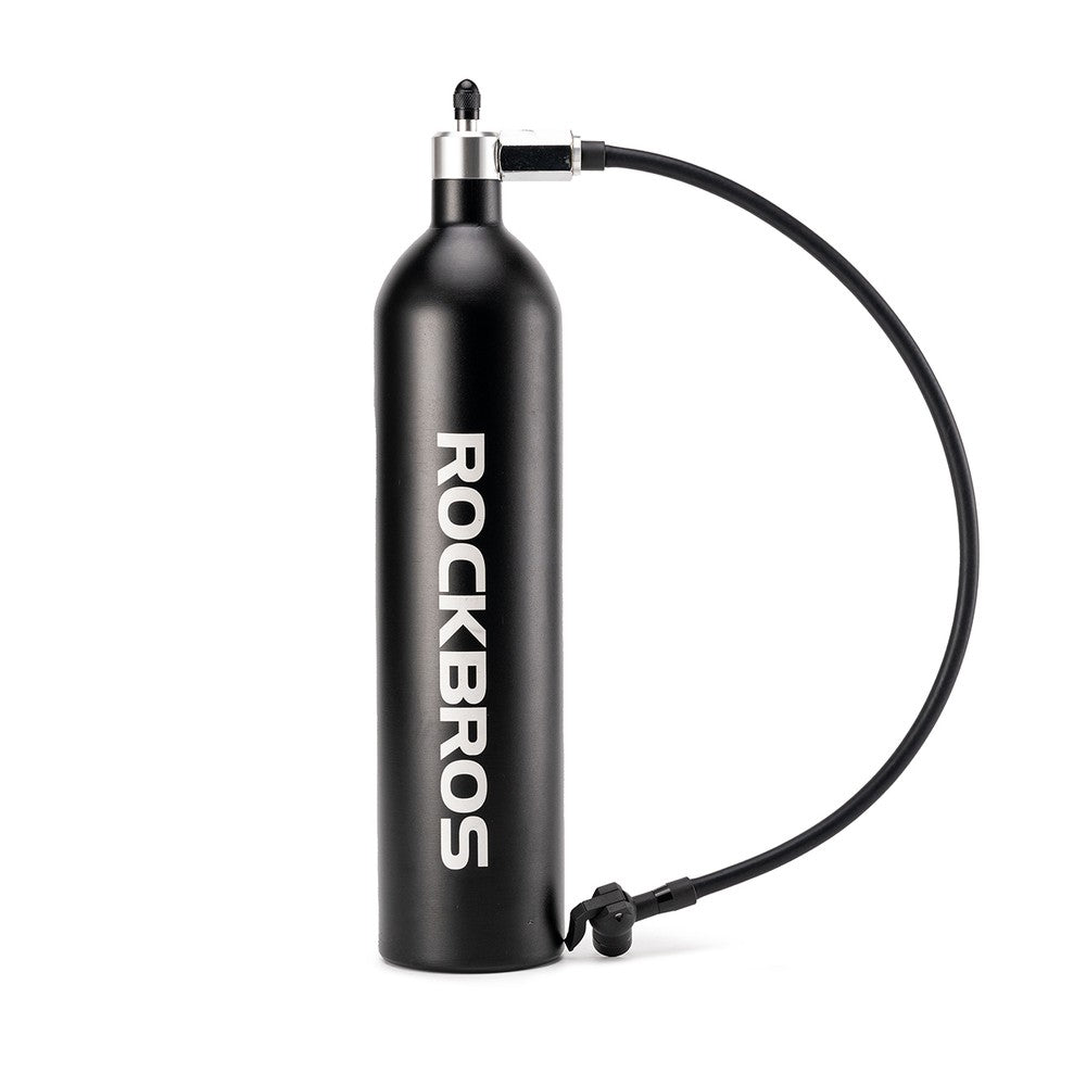 Tubeless Tire Inflator Rockbros 200 PSI 1.2lt Μαύρο | www.lightgear.gr