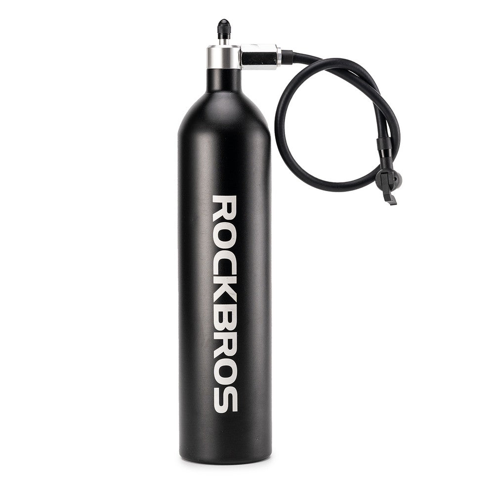 Tubeless Tire Inflator Rockbros 200 PSI 1.2lt Μαύρο | www.lightgear.gr