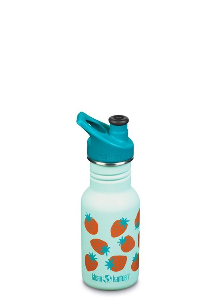 Παιδικό Παγούρι Ανοξείδωτο Klean Kanteen Sport 355ml Blue Tint Strawberrys | www.lightgear.gr