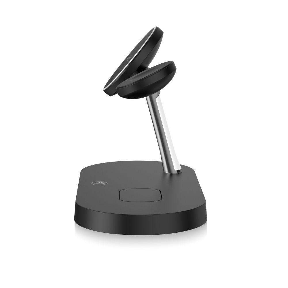A12 3in1 MagSafe Inductive Charger Tech-Protect για Smartphone/Headphones/Smartwatch Μαύρο | www.lightgear.gr