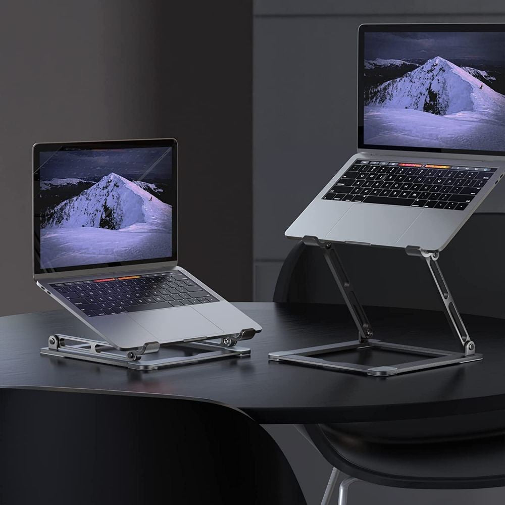 Universal Foldable Stand Tech-Protect ULS400 για Laptops έως 17" Γκρι | www.lightgear.gr