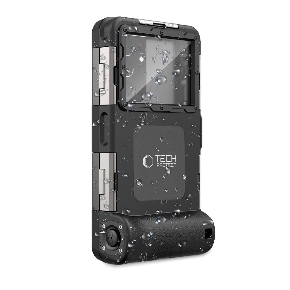 Waterproof Θήκη Tech-Protect IPX8 για Smartphones 4.7-6.7" Μαύρο | www.lightgear.gr