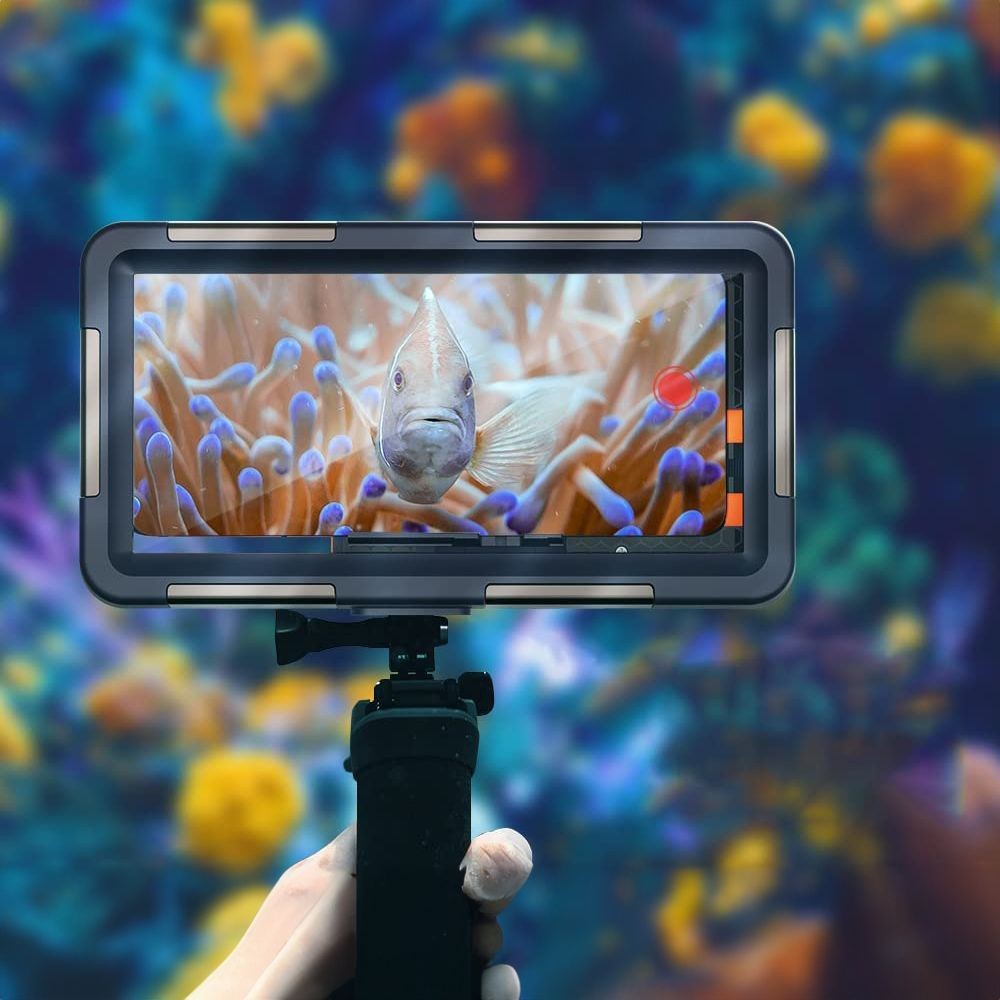Waterproof Θήκη Tech-Protect IPX8 για Smartphones 4.7-6.7" Μαύρο | www.lightgear.gr