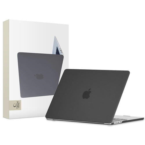 SmartShell Θήκη Tech-Protect για MacBook Air 13" M2 / M3 / 2022-2024 Matte Black | www.lightgear.gr
