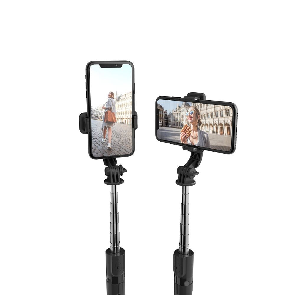 Bluetooth Selfie Stick με Tripod Tech-Protect L02S έως 72cm Μαύρο | www.lightgear.gr