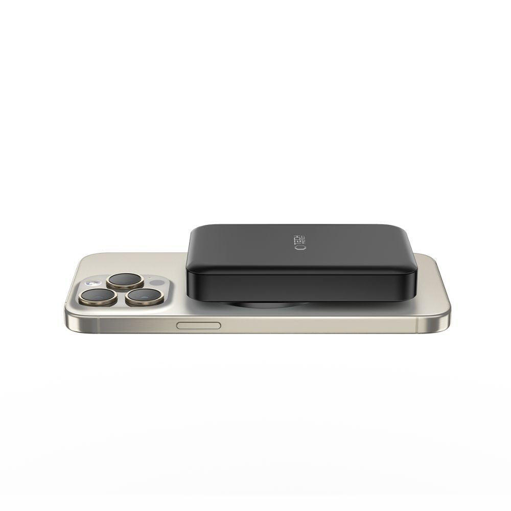 Powerbank Tech-Protect LifeMag PB11 με MagSafe 10000mAh 15W USB-C Θύρα Μαύρο + USB-C Καλώδιο | www.lightgear.gr