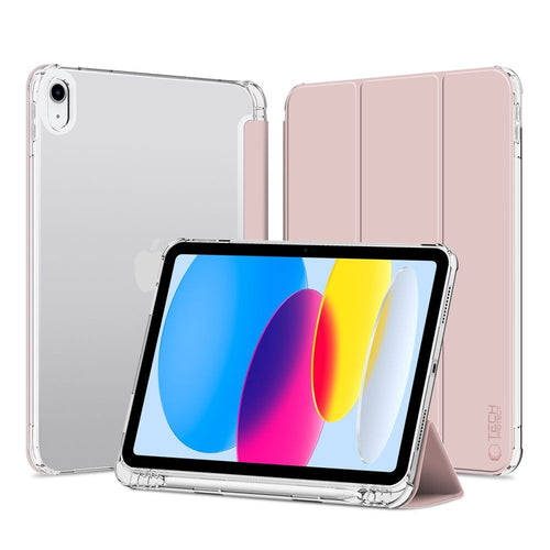 SC Pen Hybrid Θήκη Tech-Protect για iPad 10.9" 2022 Ροζ | www.lightgear.gr
