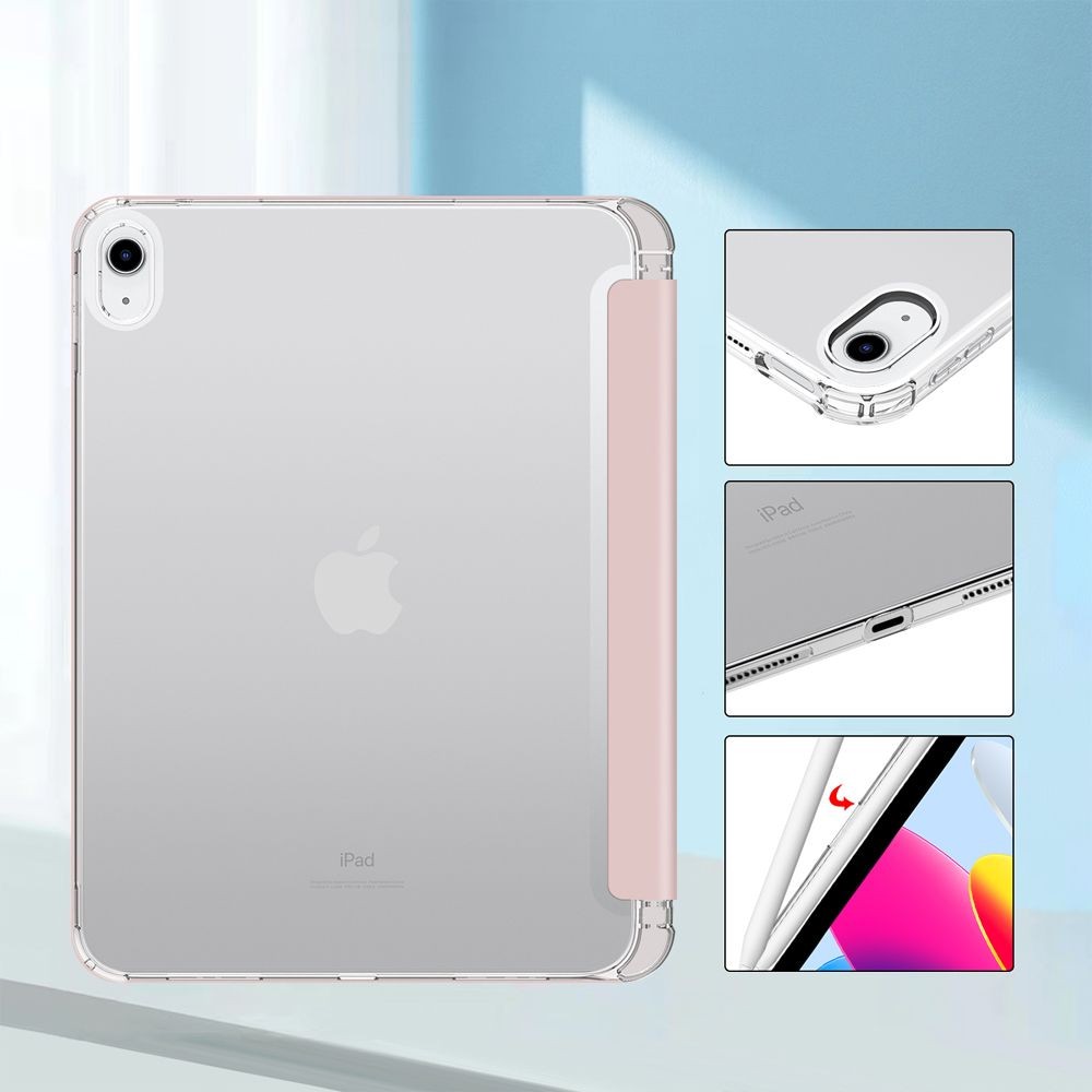 SC Pen Hybrid Θήκη Tech-Protect για iPad 10.9" 2022 Ροζ | www.lightgear.gr