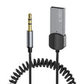 Audio Adapter UltraBoost Tech-Protect Mini Jack 3.5mm (Male) / Bluetooth Γκρι | www.lightgear.gr