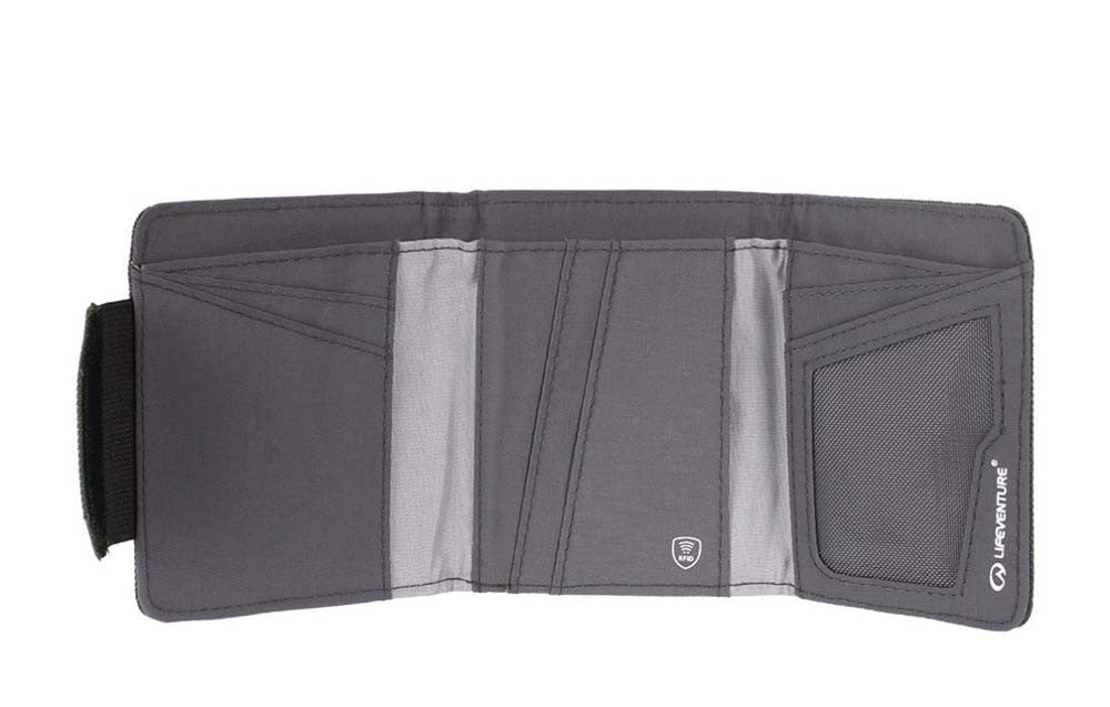 Πορτοφόλι Ασφάλειας Lifeventure Rfid Tri-Fold Γκρι | www.lightgear.gr