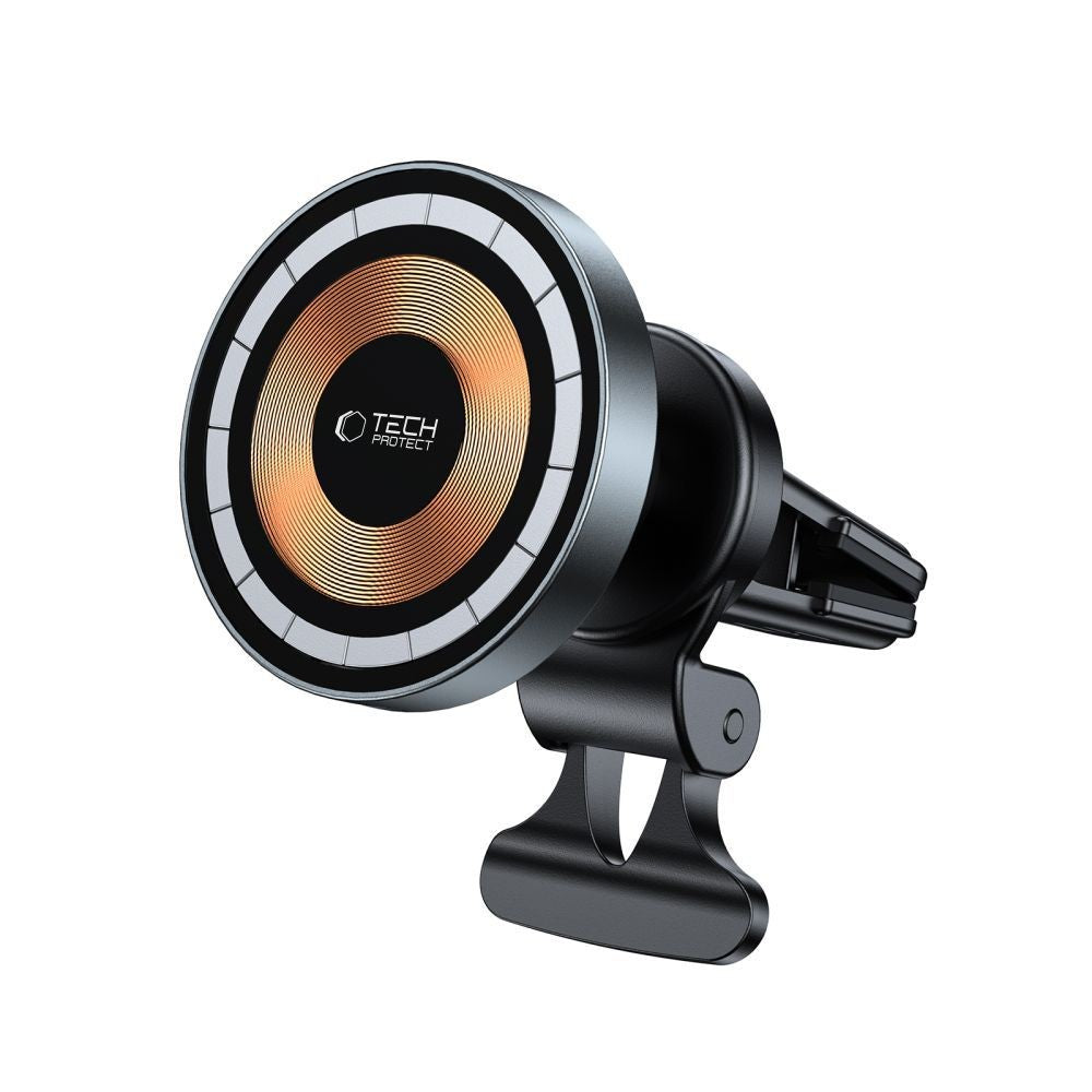 Car Phone Holder Tech-Protect MM15W-V5 με MagSafe 15W Inductive Charger για Air Vent Μαύρο | www.lightgear.gr