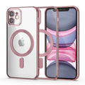 Θήκη Tech-Protect MagShine Line MagSafe για iPhone 11 Ροζ | www.lightgear.gr