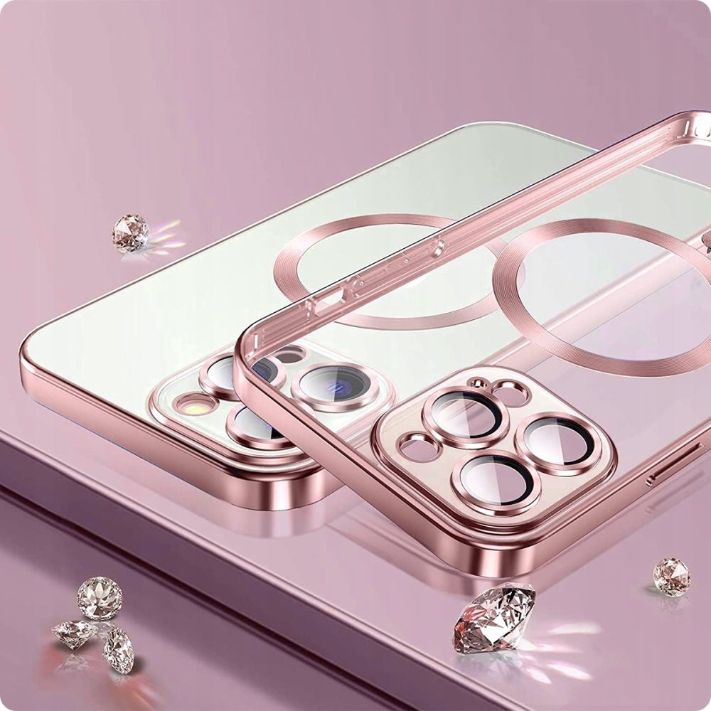 Θήκη Tech-Protect MagShine Line MagSafe για iPhone 14 Μωβ | www.lightgear.gr