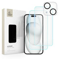 Supreme Set Tech-Protect για iPhone 15 Tempered Glass Οθόνης 2τεμ / Tempered Glass Κάμερας | www.lightgear.gr
