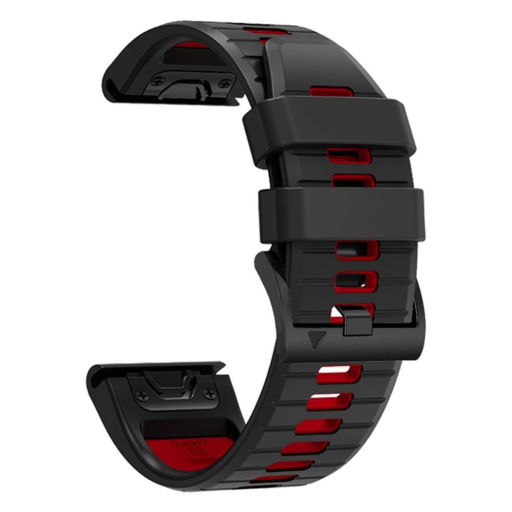 IconBand Pro Strap Tech-Protect για Garmin Fenix 3 / 5X / 3HR / 5X Plus / 6X / 6X Pro / 7X Μαύρο/Κόκκινο | www.lightgear.gr